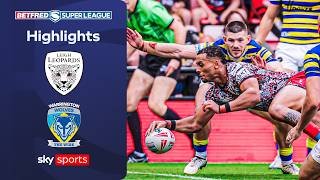 Leigh overcome rivals | Leigh Leopards 28-12 Warrington Wolves | Super League Highlights