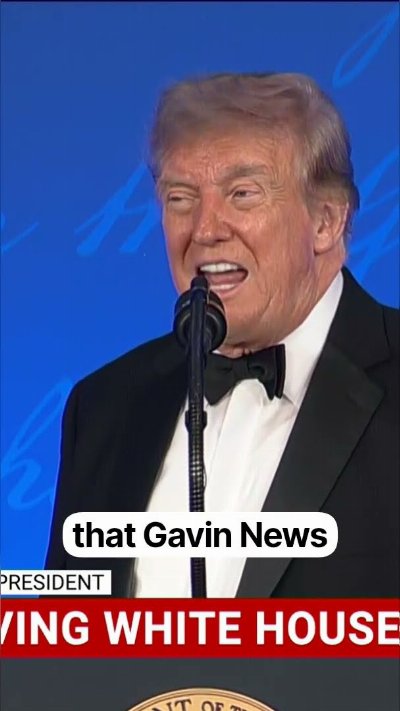 Trump blasts Gavin Newsom for ‘chickening out’ of WHCD