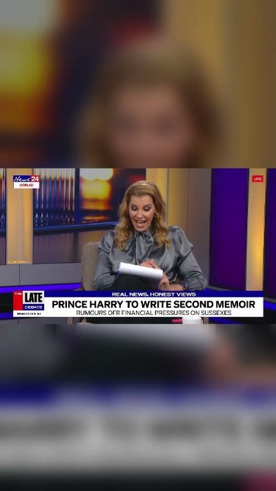 TV host reacts to desperate Prince Harry looking to write Spare 2.0