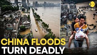 China Floods: Disaster Turns Into Nightmare? At Least 20 Dead & 900 Snakes Escape Farm | Originals