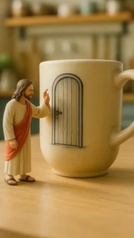 The Sorrow of Jesus Bound to the Column in Silent Sacrifice 💔🙏🛐✝️