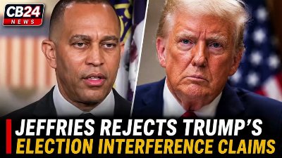 Hakeem Jeffries Fires Back at Trump Over China Election Claims