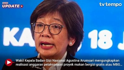 BGN: Anggaran Program MBG 2025 Hanya Terserap 66 Persen