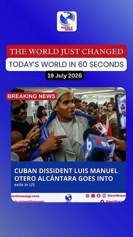 Cuban dissident Luis Manuel Otero Alcántara goes into exile in US