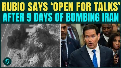 ‘Open For Talks’: Rubio After Pentagon STRIKES Iran For 9th Consecutive Nights on Trump’s Order