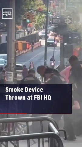 Smoke Device Thrown at FBI HQ