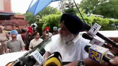 Sukhbir Badal ਤੋਂ ਸਵਾ ਦੋ ਘੰਟੇ ਹੋਈ ਪੁੱਛਗਿੱਛ