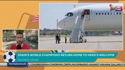 FIFA World Cup | Spain's World Champions return home to hero's welcome