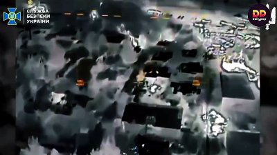 Ucrania lanza ataque con drones contra centro de mando del FSB ruso que albergaba a decenas de soldados y vehículos