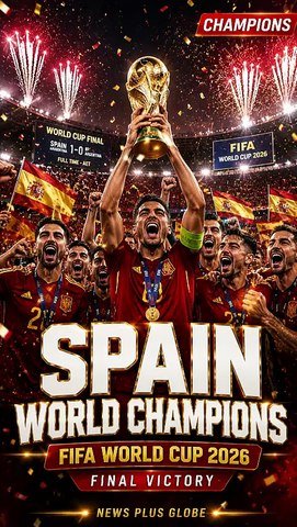 Spain World Cup 2026 Victory Parade in Madrid  Royal Welcome & 2 Million Fans