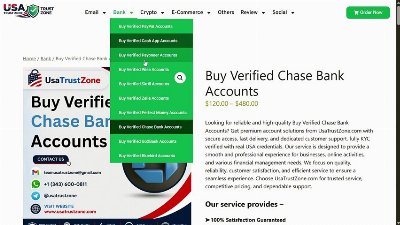Buy Verified Chase Bank Accounts With Dedicated Ip S