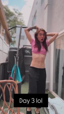 Resistance Band Snaps Into Woman During Pull-Up Challenge