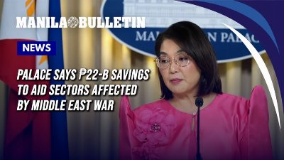 Palace says ₱22-B savings to aid sectors affected by Middle East war