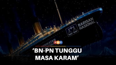 Ibarat Titanic, pemimpin DAP dakwa BN-PN tunggu masa karam