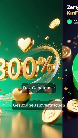 Sparst du noch? Gesundheit statt Sparbuch 2026! 🔥