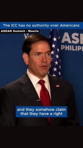 Marco Rubio Says U.S. Will Not Accept ICC Jurisdiction
