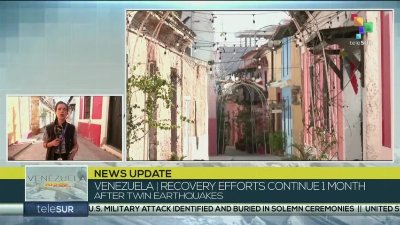 Venezuela | Recovery efforts continue one month after twin earthquakes