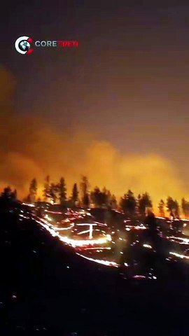 A major wildfire has triggered evacuations near Kennewick, Washington.