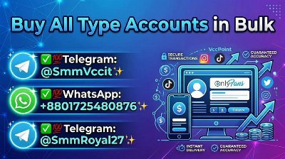 You Successfully Buying Old TextNow Accounts - 100% best Bulk (PVA, Old)