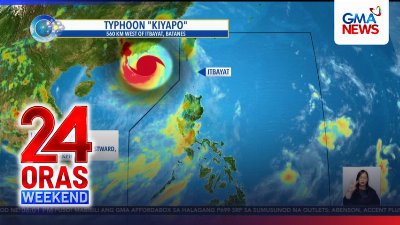 Trough ng Bagyong Kiyapo, magpapaulan pa rin kahit nasa labas na ng PAR | 24 Oras Weekend