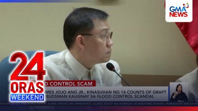 Isang kongresista, kabilang sa mga kinasuhan sa flood control scandal | 24 Oras Weekend