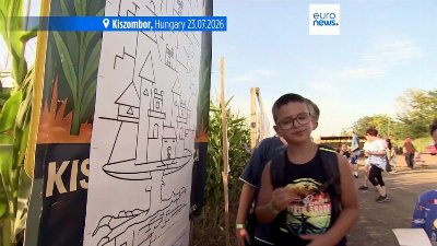 Hungary opens fairy tale themed 4.5-hectare corn maze for visitors to explore