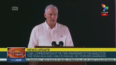 Diaz-Canel I `` Today Cuba has a new historical battle, a new Moncada´´