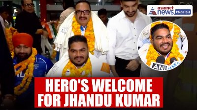 Jhandu Kumar Receives Hero's Welcome After Glasgow CWG 2026 Bronze