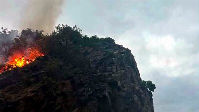 Major wildfire averted in Saundersfoot as disposable BBQ sparks incident