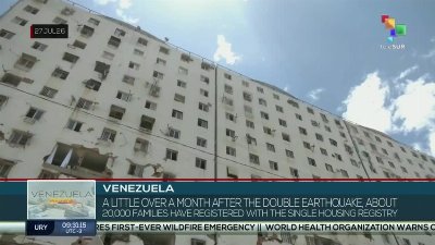Venezuela | About 20,000 families have registered with the single housing registry