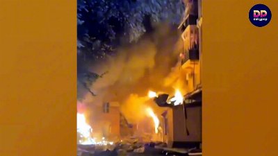 Ataque con drones golpea Belgorod (Rusia): incendios en edificios del FSB y del Ministerio del Interior