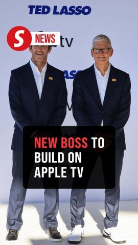 Ternus excited to take over Apple, steer team to build on movie and TV progress