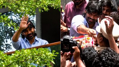 Dhanush greets his fans on 43rd birthday amid political entry buzz. Watch