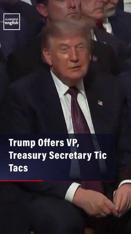 Trump Offers VP, Treasury Secretary Tic Tacs