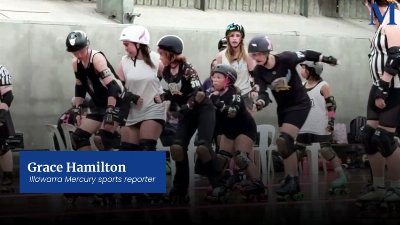 Wollongong Illawarra Roller Derby club's cancer fundraiser comeback