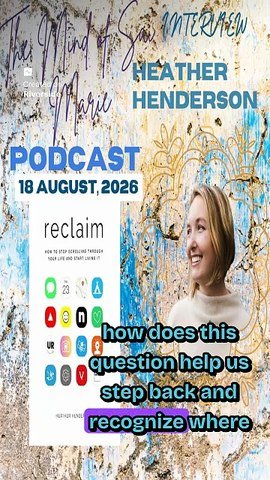 MOSM interview clip with Heather Henderson  on growth through action, not accumulation