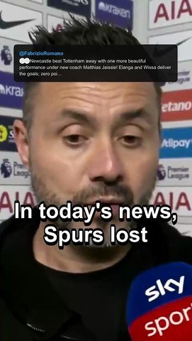 £300m and Rock Bottom: Spurs Sink to the Foot of the Table #shorts