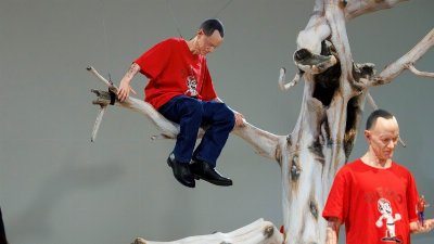 New Andy Griffiths sculpture