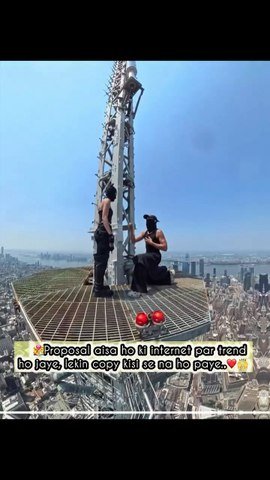 ❤️ Unforgettable Crazy Proposal Moment! #love #edit