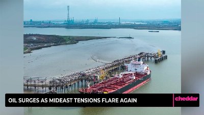 Oil Surges As Mideast Tensions Flare Again
