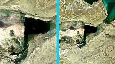 Aral Sea shrinks 90% since 1960s: NASA satellite images show ecological disaster