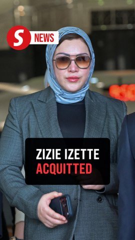 Zizie Izette acquitted of abetting late husband in RM2.8mil bribery case