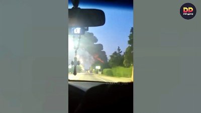 Tras las explosiones en Lípetsk, Rusia, se produjo un incendio cerca de una planta termoeléctrica