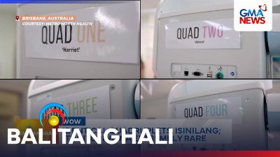 Identical quadruplets, isinilang; itinuturing na extremely rare | Balitanghali