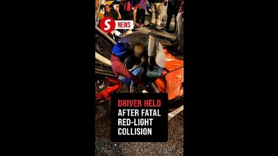 Foreigner driving car nabbed after hitting, killing motorcyclist at traffic light junction