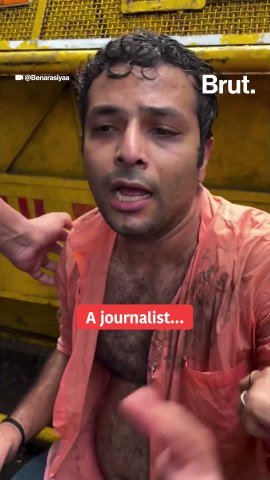 Journalist, RAF personnel attacked during protest