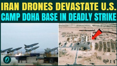 Iran Drone Barrage HITS U.S. Camp Doha: Multiple Strikes ROCK Kuwait In Just 48 Hours