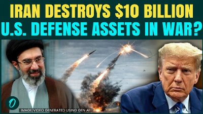 $10 Billion U.S. Assets DESTROYED? Iran Missile Barrage Batters Jets, Drones & Patriots At Gulf Base