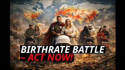The Baby War: Civilizations Compete Through Birthrate, Not GDP