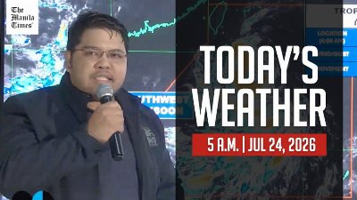 Today's Weather, 5 A.M. | Jul. 24, 2026